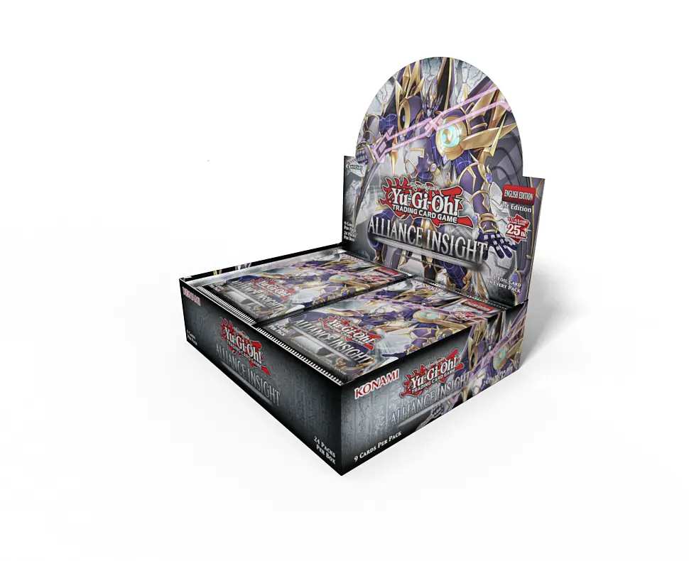 box yugioh intuizione alleanza BOX DA 24 BUSTE YU-GT-OH INTUIZIONE ALLEANZA ITA - immagine 1