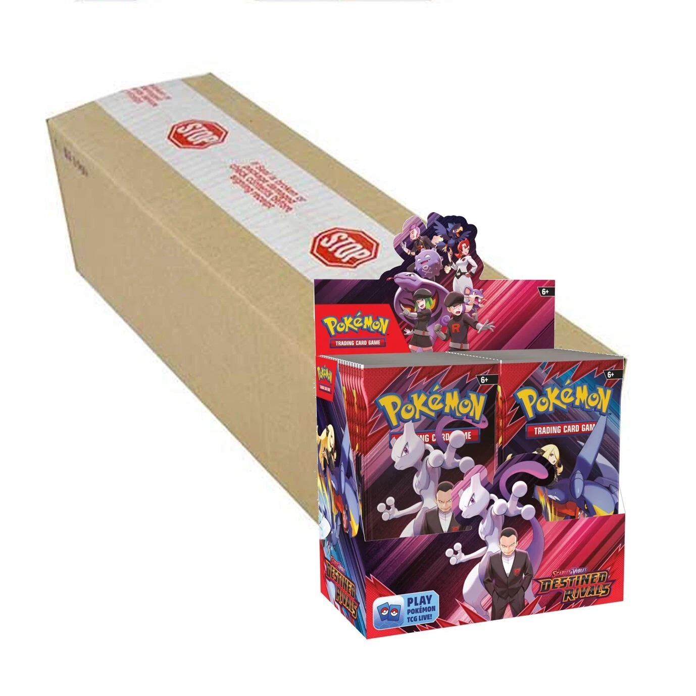 case rivali CASE BOX DA 36 POKEMON RIVALI PREDESTINATI ITA - immagine 1