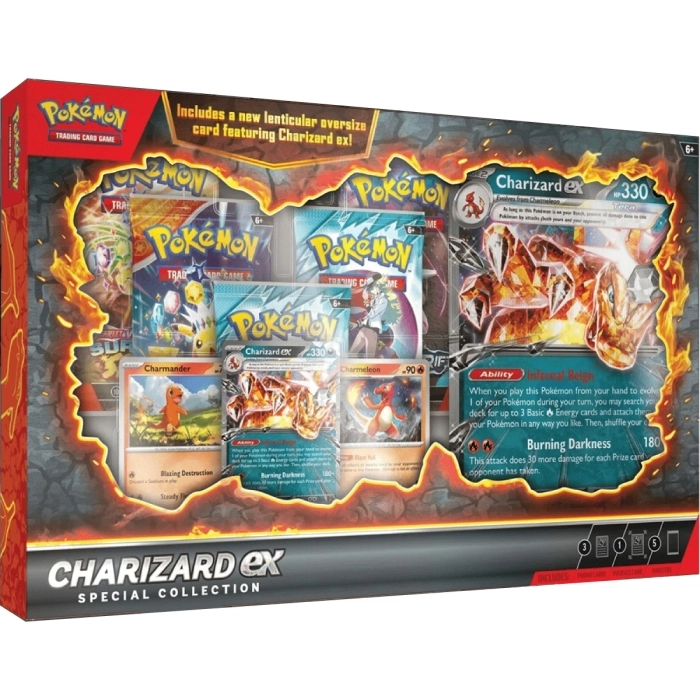 collezione speciale charizard ex COLLEZIONE SPECIALE CHARIZARD EX - immagine 1