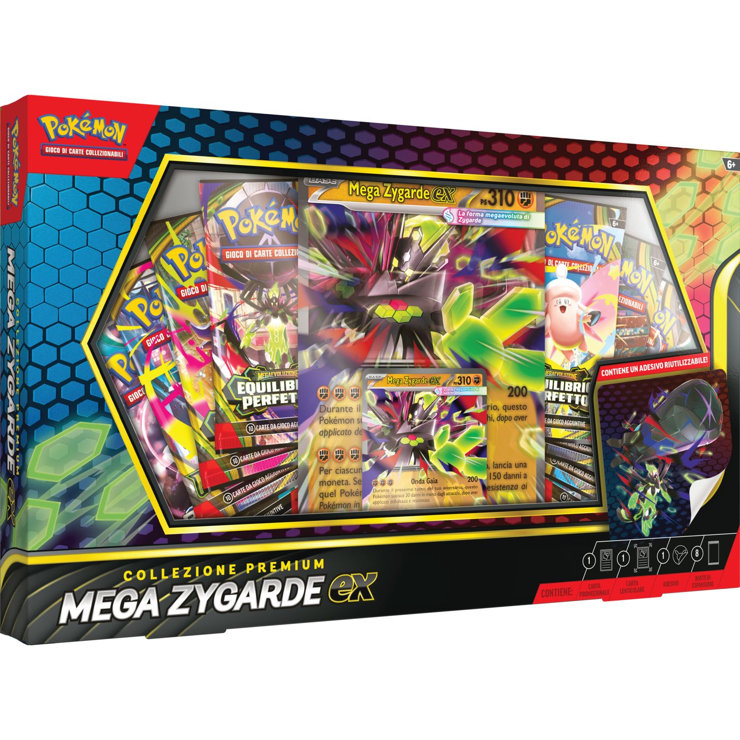 mega zygarde COLLEZIONE PREMIUM MEGAZYGARDE EX - immagine 1