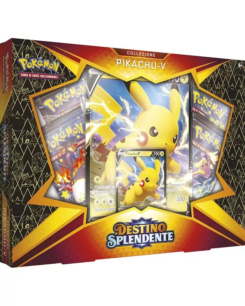 collezione-destino-splendente-pikachu-v Pokémon GCC – Collezione Destino Splendente Pikachu V ITA - immagine 1