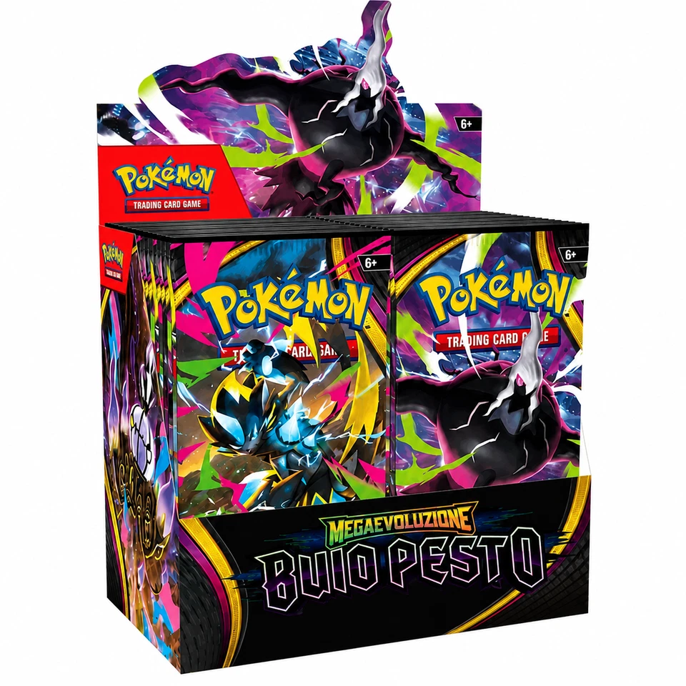 s-l960 POKEMON BOX BUIO PESTO DA 36 BUSTINE - immagine 1