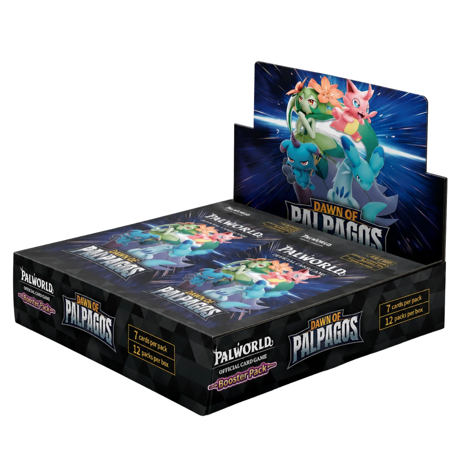 106509823 Palworld Official Card Game Vol.1: Dawn of Palpagos Booster Box - immagine 1