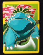 POKEMON VENUSAUR 2 CARTA IN ACRILICO REALIZZATA DA ARTISTA FATTA A MANO